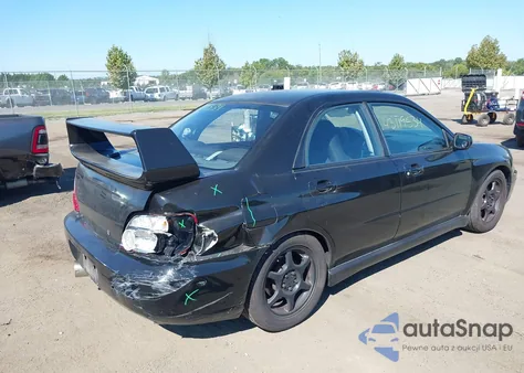 2004 Subaru Impreza Wrx from USA, damaged, VIN JF1GD29664G518817